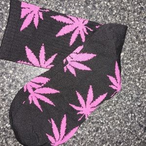 Adult novelties weed leaf tube socks